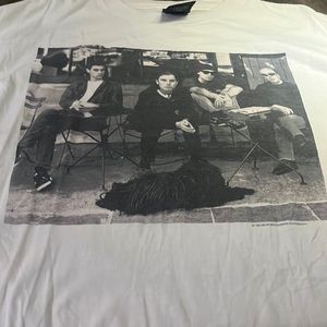 Bush white cafe shirt